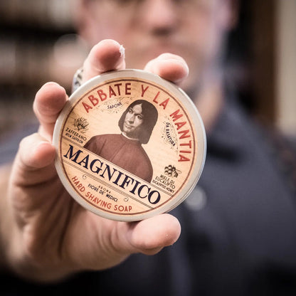 Abbate Y La Mantia Shaving Soap Magnifico Saffron and Honey