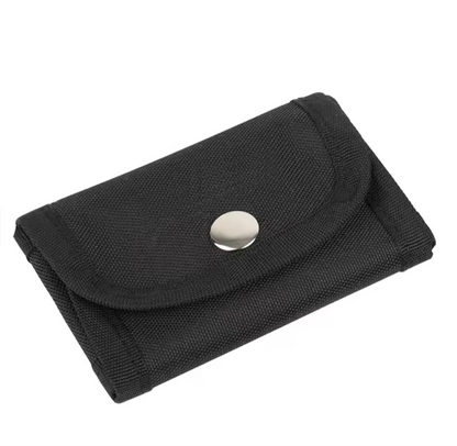 Safety Razor Travel Case with Pouches for Blades In Khaki