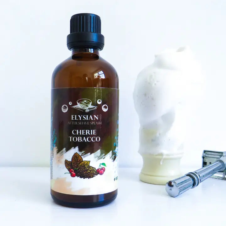 Elysian Soap Shop Cherie Tobacco Aftershave Splash