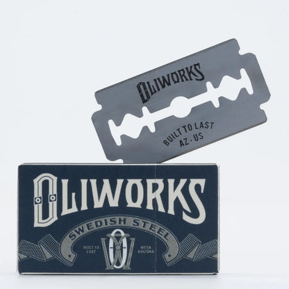 Oliworks 5-Blade Safety Razor Blades – Swedish Stainless Steel