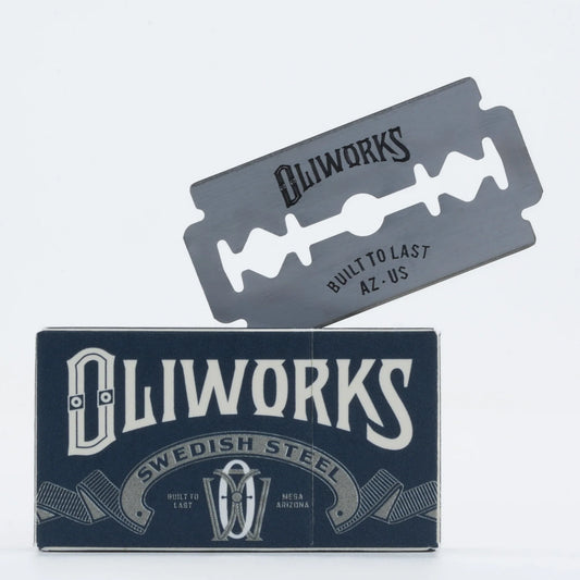 Oliworks 5-Blade Safety Razor Blades – Swedish Stainless Steel
