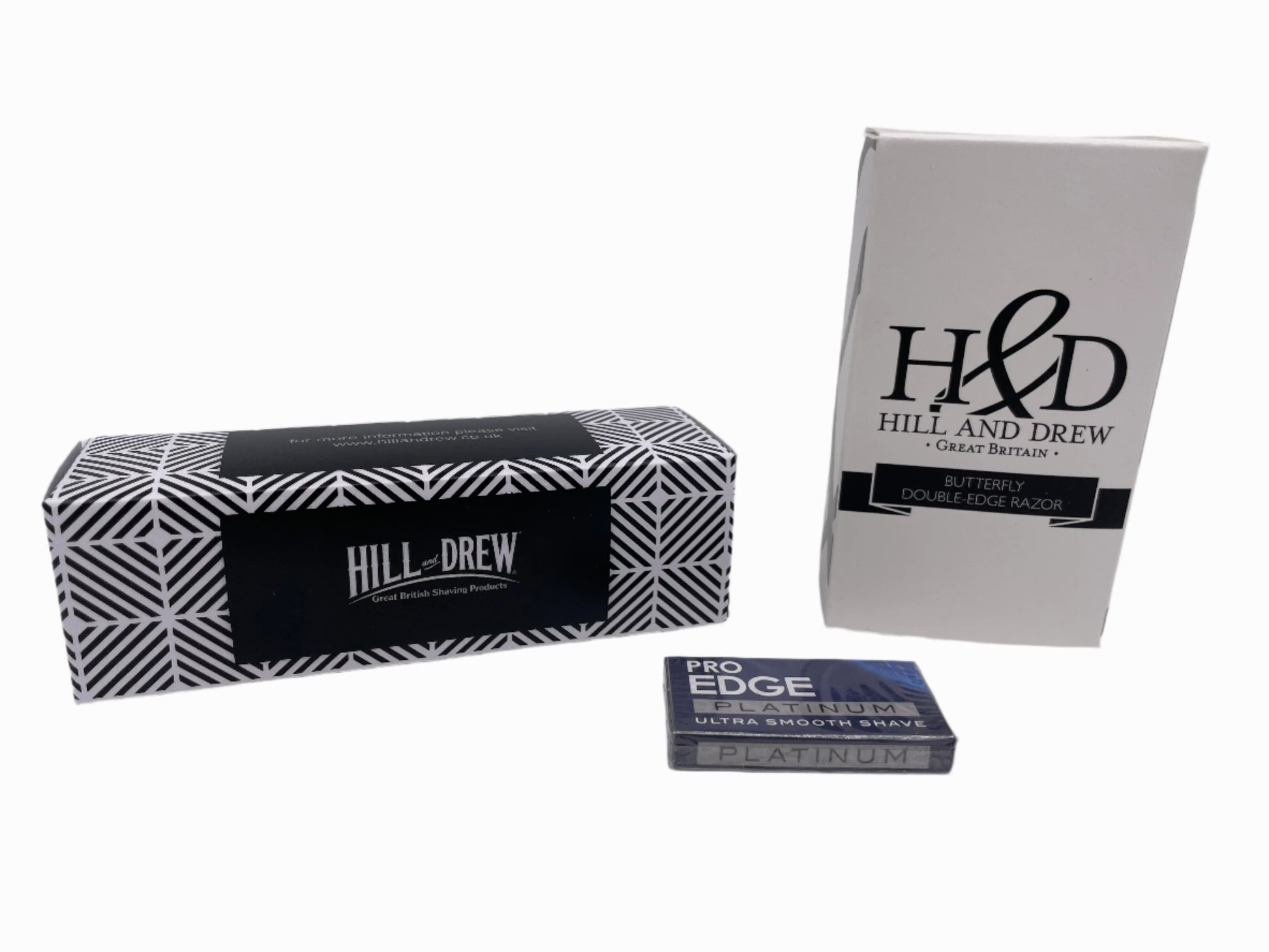 hill and drew bundle razor and brush 1