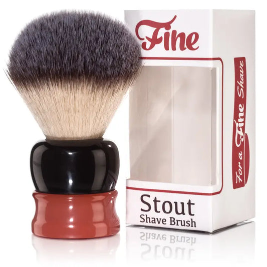 Fine Accoutrements Stout Shaving Brush - Orange Brown