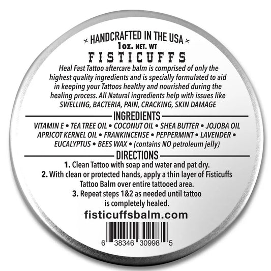 Fisticuffs Tattoo Balm 1 oz. Tin