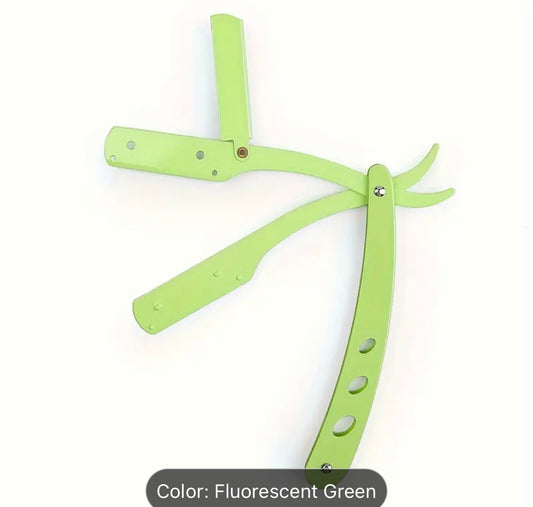 The Shaving Shack Fluorescent Green Vent Shavette