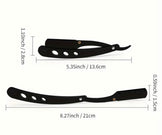 The Shaving Shack Falcon Stainless Steel Cut-Throat Straight Razor ...