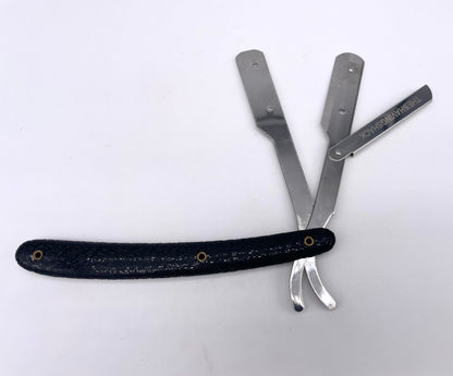 The Shaving Shack Black textured Shavette