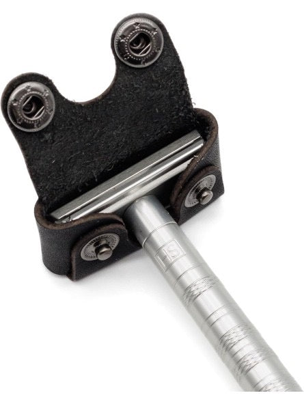 Henson Shaving Razor Head Cover Black Leather