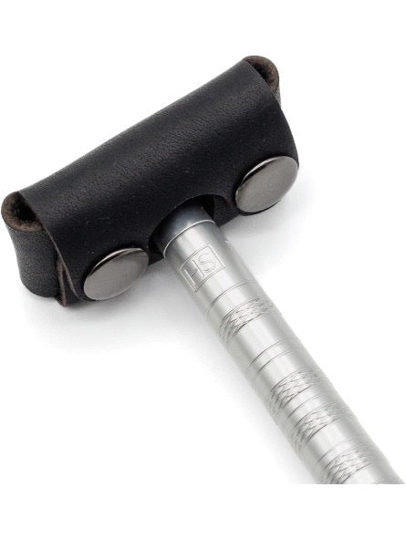 Henson Shaving Razor Head Cover Black Leather