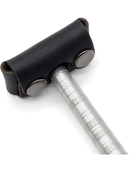 Henson Shaving Razor Head Cover Black Leather