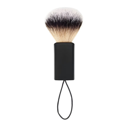 Hill And Drew Luxury Synthetic Silvertip Shaving Brush Modern black