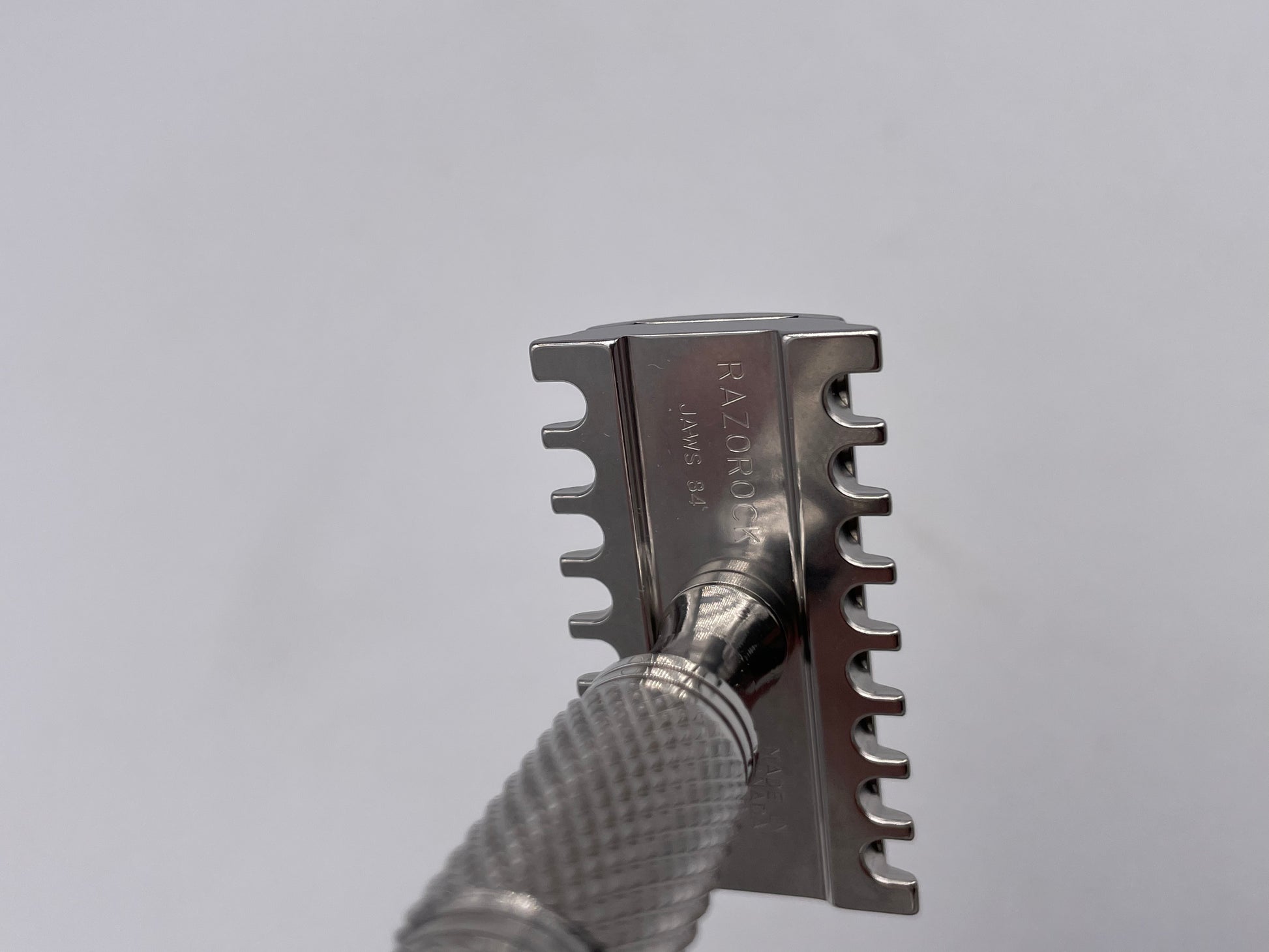 RazoRock Game Changer 84-P JAWS Double Edge Safety Razor - Shaving Time