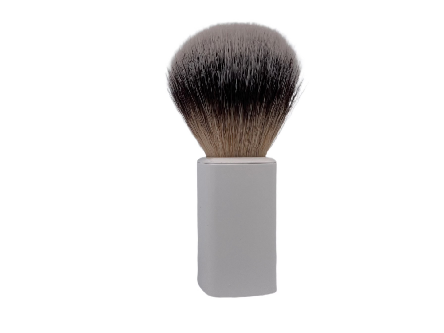 Hill And Drew Luxury Synthetic Silvertip Shaving Brush Modern White