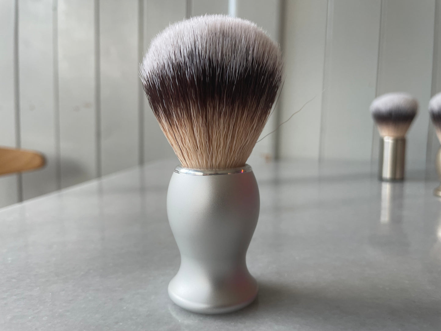 Hill and Drew Silver Crown Synthetic Shaving Brush