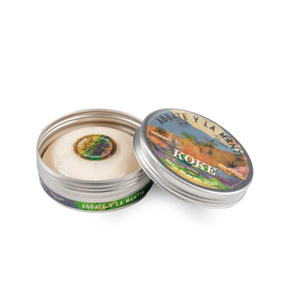 Abbate Y La Mantia KOKE Wild Citrus Shaving Soap Saffron and Hemp