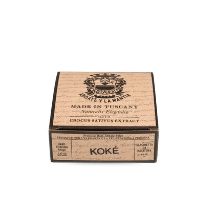 Abbate Y La Mantia KOKE Wild Citrus Shaving Soap Saffron and Hemp