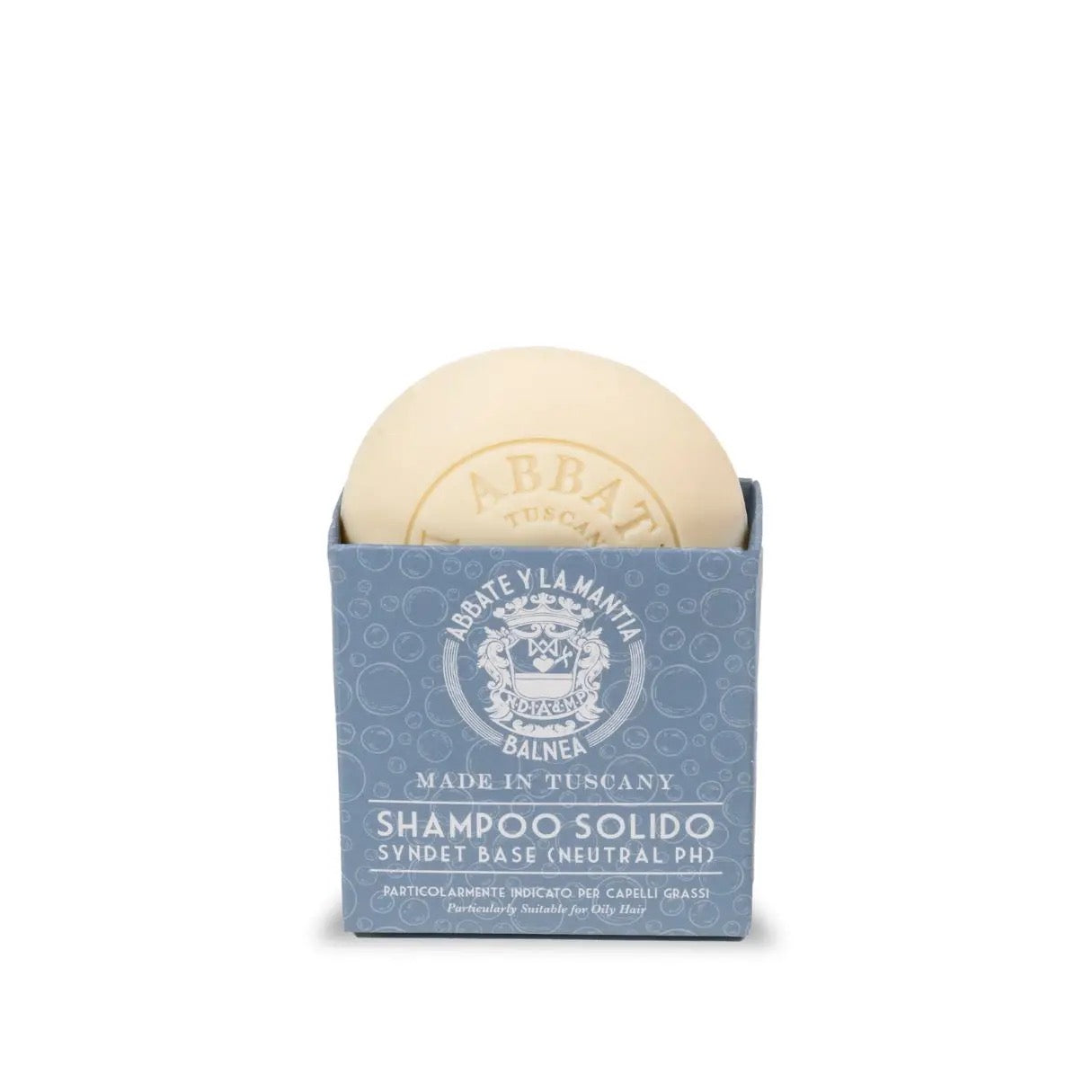 Abbate Y La Mantia Solid Shampoo For Oily Hair  Saffron and Clays
