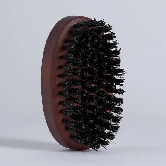 Plisson 1808 Pearwood Beard Brush