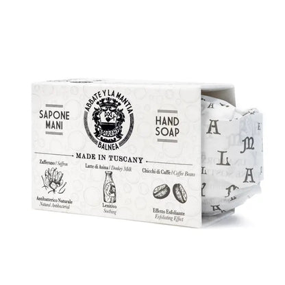 Abbate Y La Mantia Soap Saffron, Donkey Milk and Coffee Beans