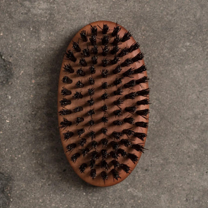 Plisson 1808 Pearwood Beard Brush