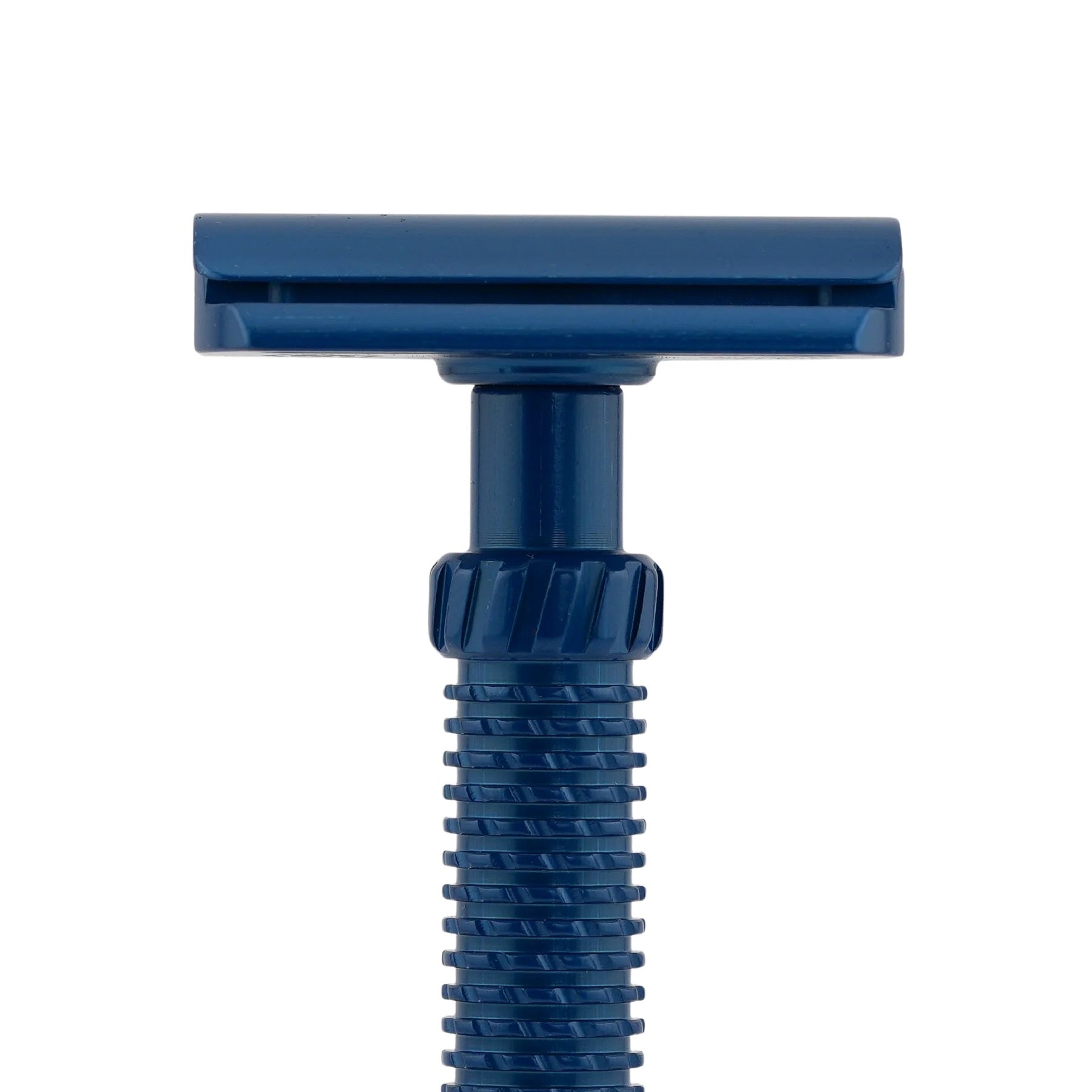 Oliworks M3teorite Aluminum 両刃カミソリ OliWorks M3TEORITE Aluminum Safety Razor – Blue – Shaving Time
