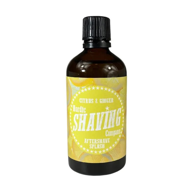 Nordic Shaving Company Aftershave Splash – Citrus &amp; Ginger (100ml)