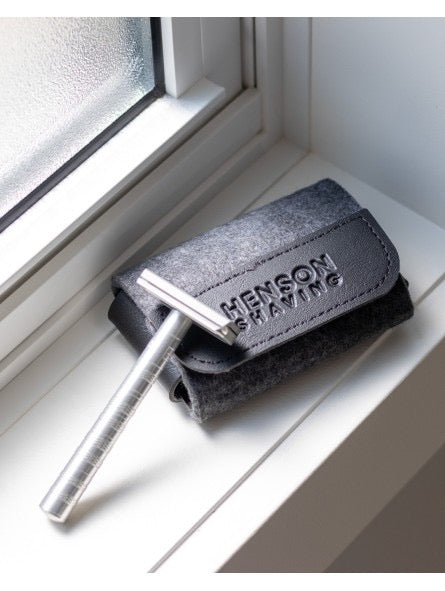 Henson Black Travel Razor Case
