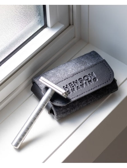 Henson Black Travel Razor Case