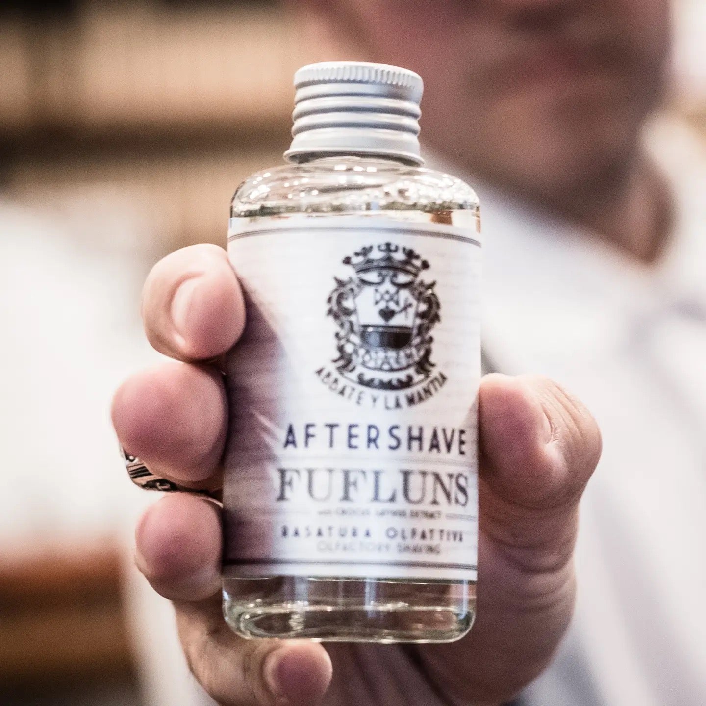 Abbate Y La Mantia Herbaceous Fresh Milk Men's Aftershave | Made in Italy Fufluns