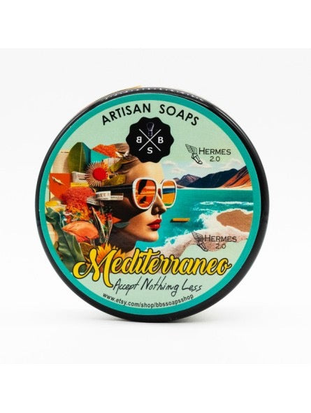 BBS Soap Mediterraneo Shaving Soap 127gr