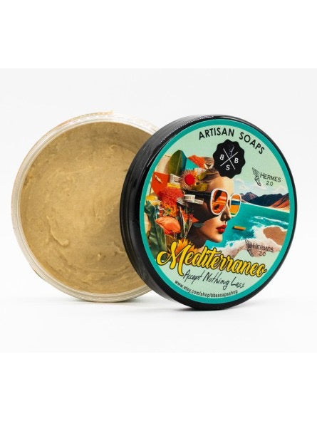 BBS Soap Mediterraneo Shaving Soap 127gr