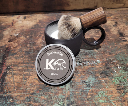 Kupfer Kraft Shaving Soap – Coco (in Aluminium Tin)