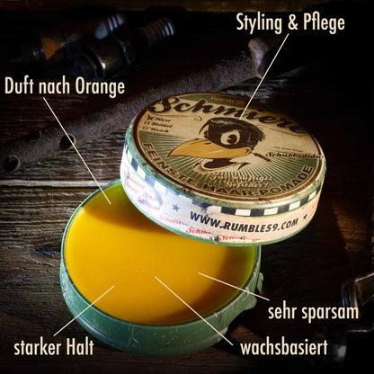 Rumble59 Schmiere Oil-Based Pomade – Hard Hold (140ml)