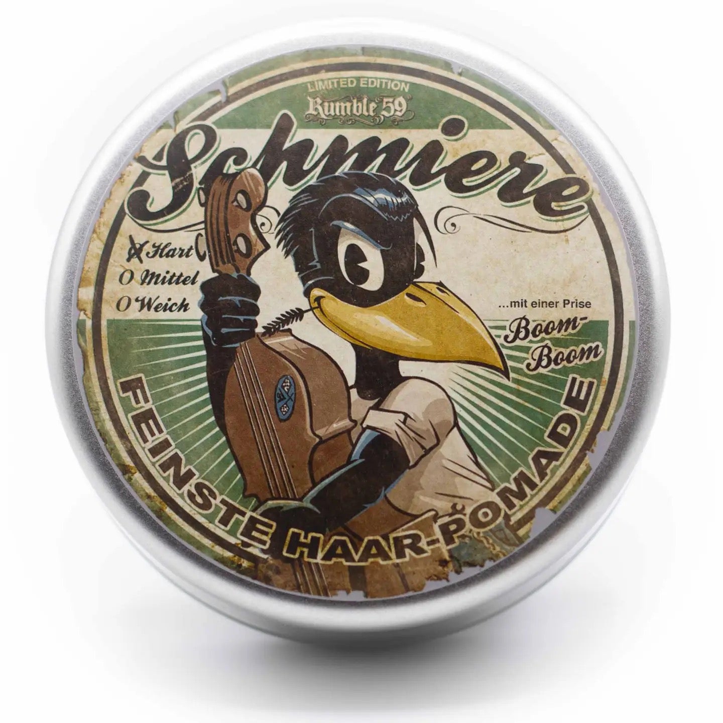 Rumble59 Schmiere Oil-Based Pomade – Hard “Low End Lou” (140ml)