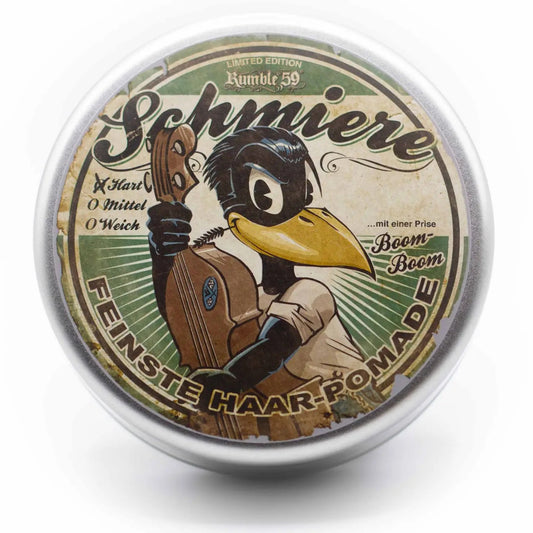Rumble59 Schmiere Oil-Based Pomade – Hard “Low End Lou” (140ml)