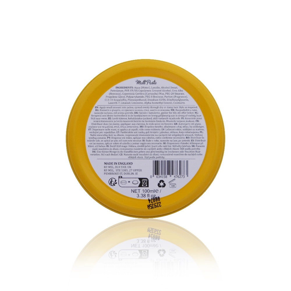 Dapper Dan Matt Paste – Strong Hold, Matte Finish