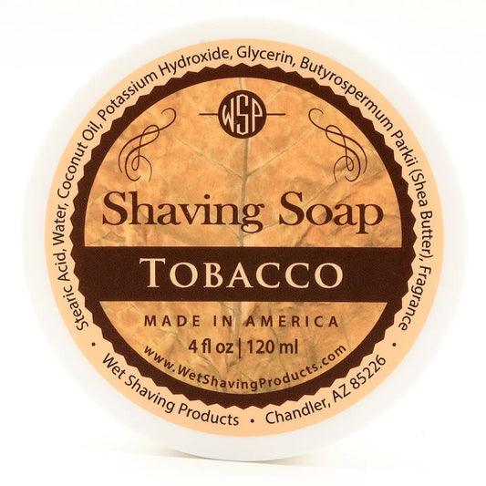 Wet Shaving Products Rustic Shaving Soap - Tobacco