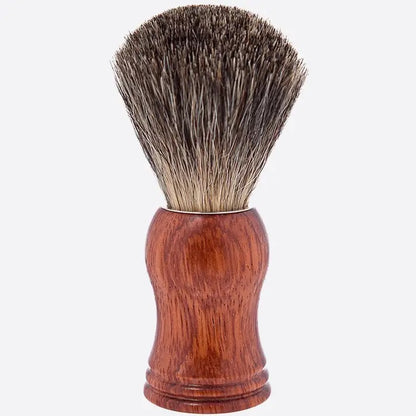 Plisson 1808 High Mountain Bubinga Wood Shaving Brush – Russian Grey Badger