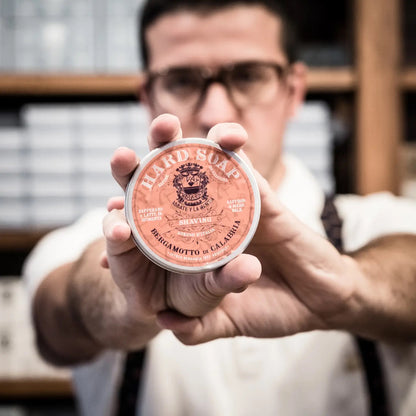 Abbate Y La Mantia Bergamot Shaving Soap | Saffron and Mare's Milk