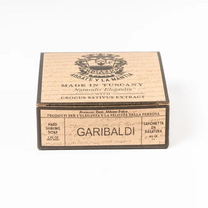Abbate Y La Mantia Garibaldi Marine Tobacco Shaving Soap  Saffron and Coffee