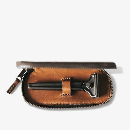 Supply The Single Edge Travel Case - Dark Brown