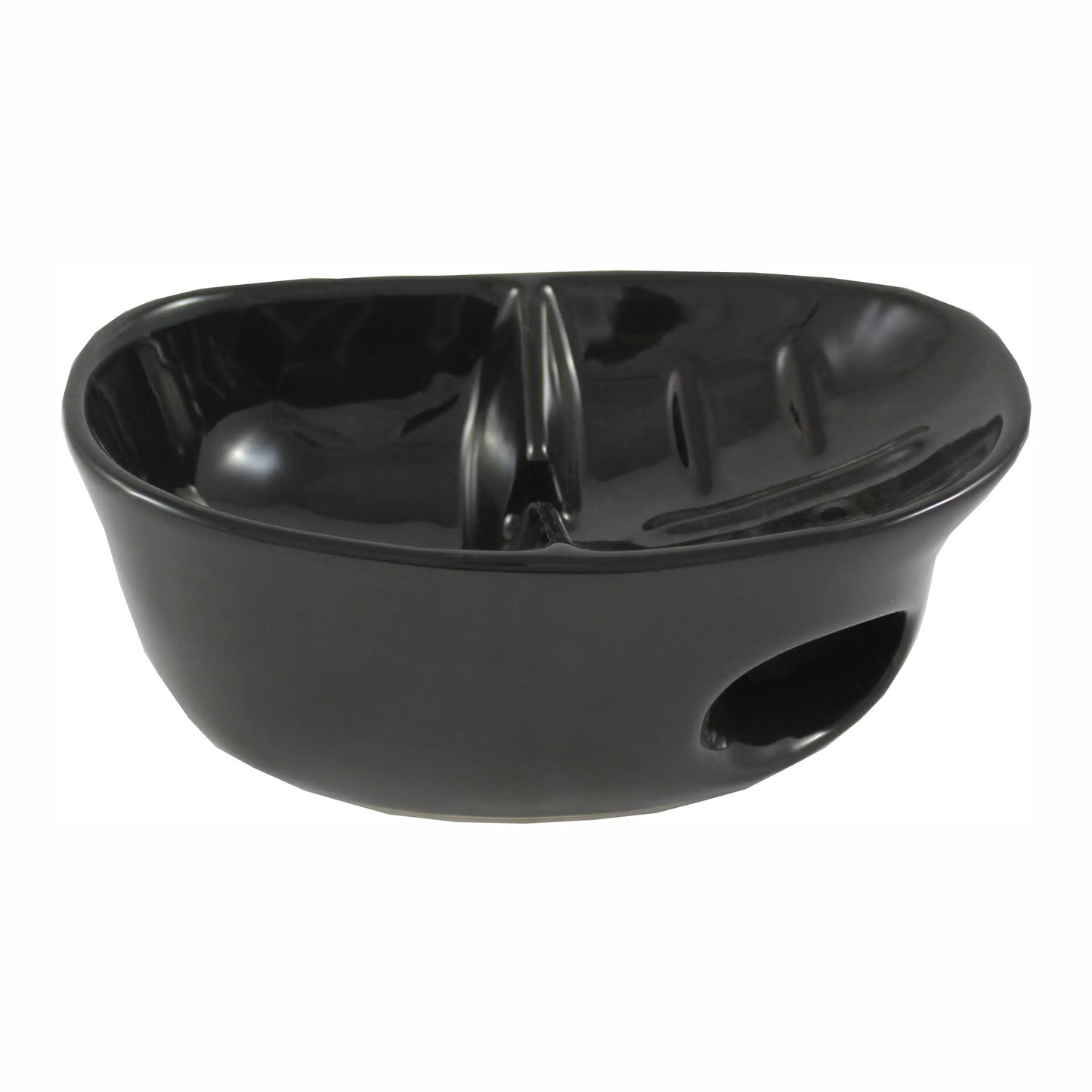 Hans Baier Porcelain Shaving Mug in Black