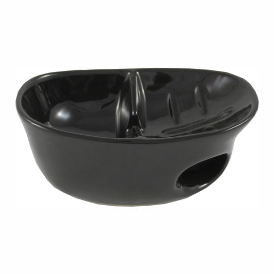 Hans Baier Porcelain Shaving Mug in Black