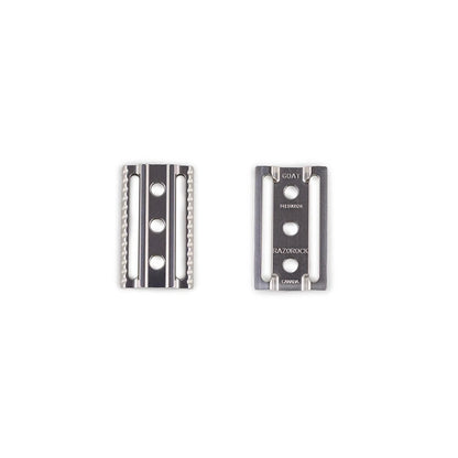 RazoRock GOAT Double-Edge Safety Razor – CNC 316L Stainless Steel