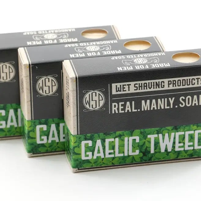 Wet Shaving Products Soap - Gaelic Tweed