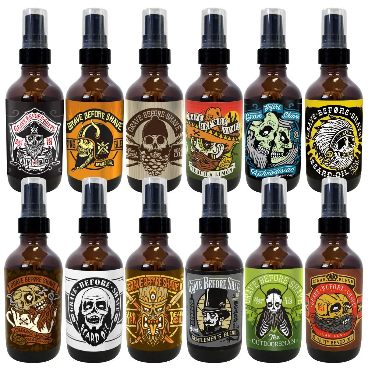 Grave Before Shave Aphrodisiac Beard Oil 30ml or 4oz