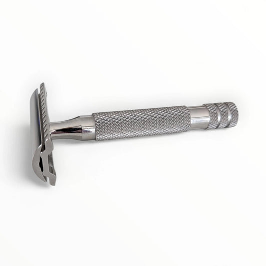 RazoRock GOAT Double-Edge Safety Razor – CNC 316L Stainless Steel