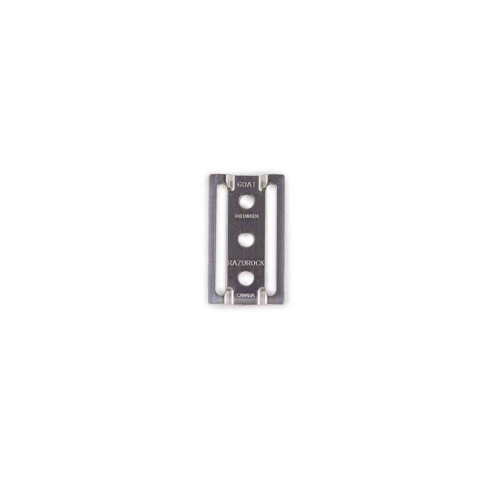 RazoRock GOAT Double-Edge Safety Razor – CNC 316L Stainless Steel