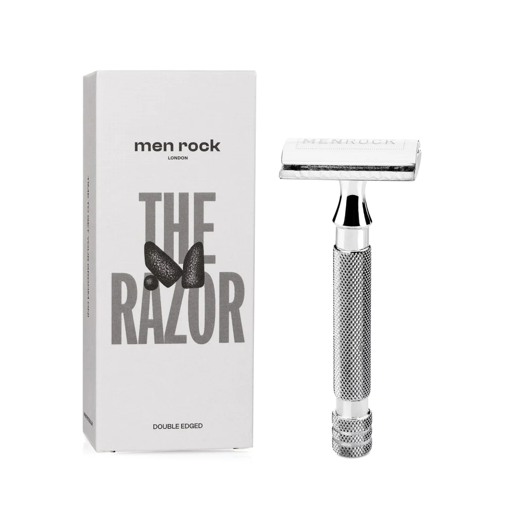 MEN ROCK DOUBLE EDGED RAZOR – Shaving Time