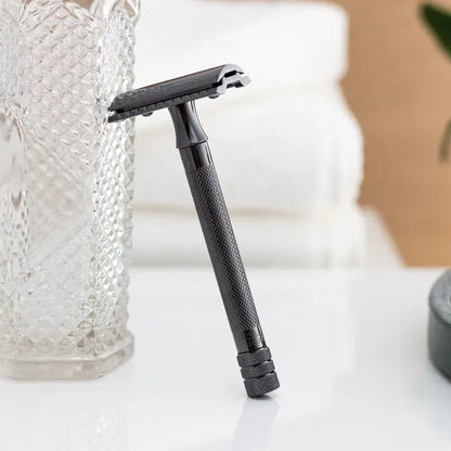 Merkur 23C Double Edge Safety Razor Straight Cut Extra Long Handle